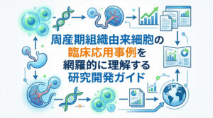 周産期組織由来細胞の臨床応用事例を網羅的に理解する研究開発ガイド